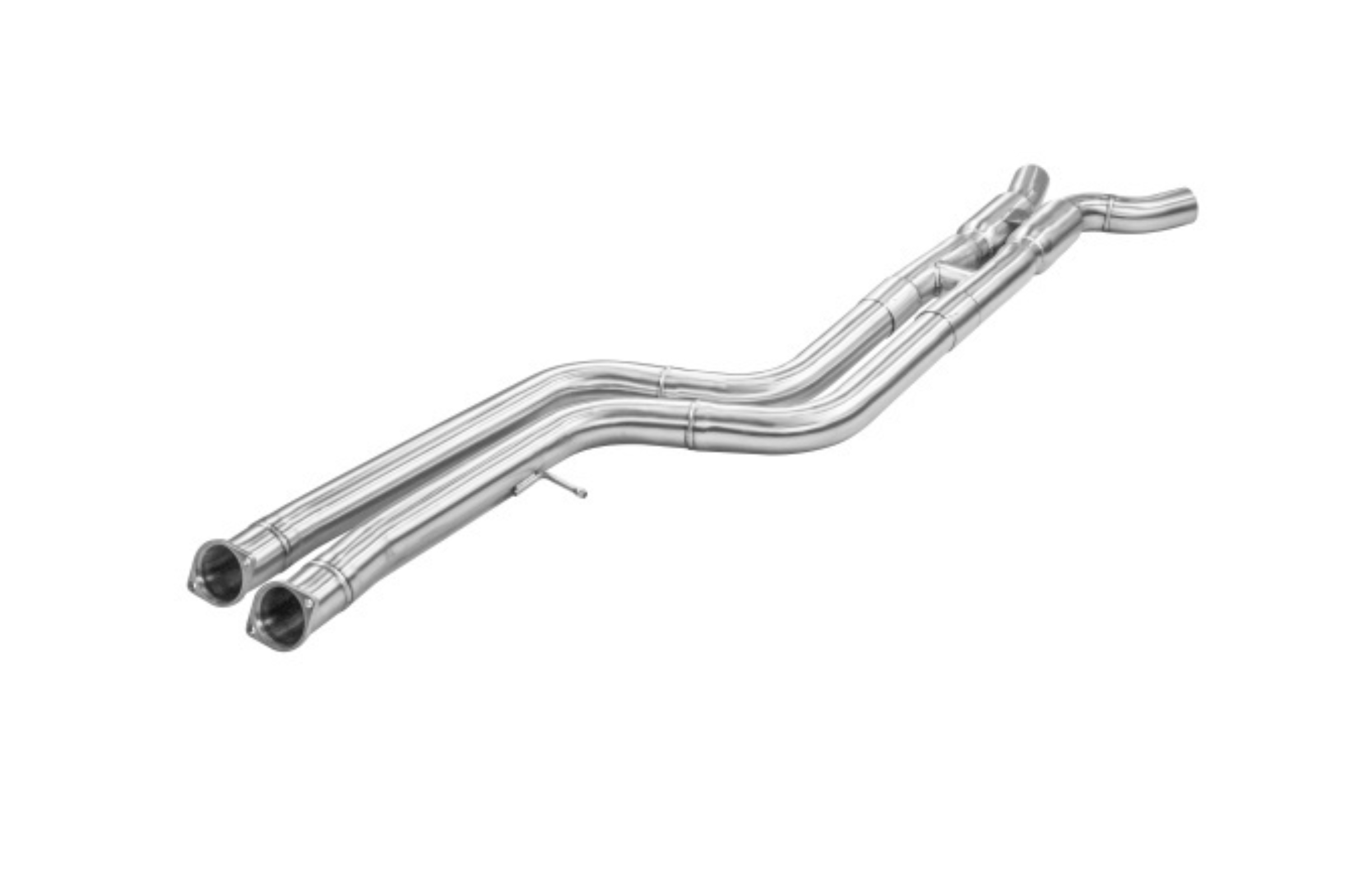 Alpha Competition Resonator GPF Delete Mid Pipe for BMW M2 Competition F87 