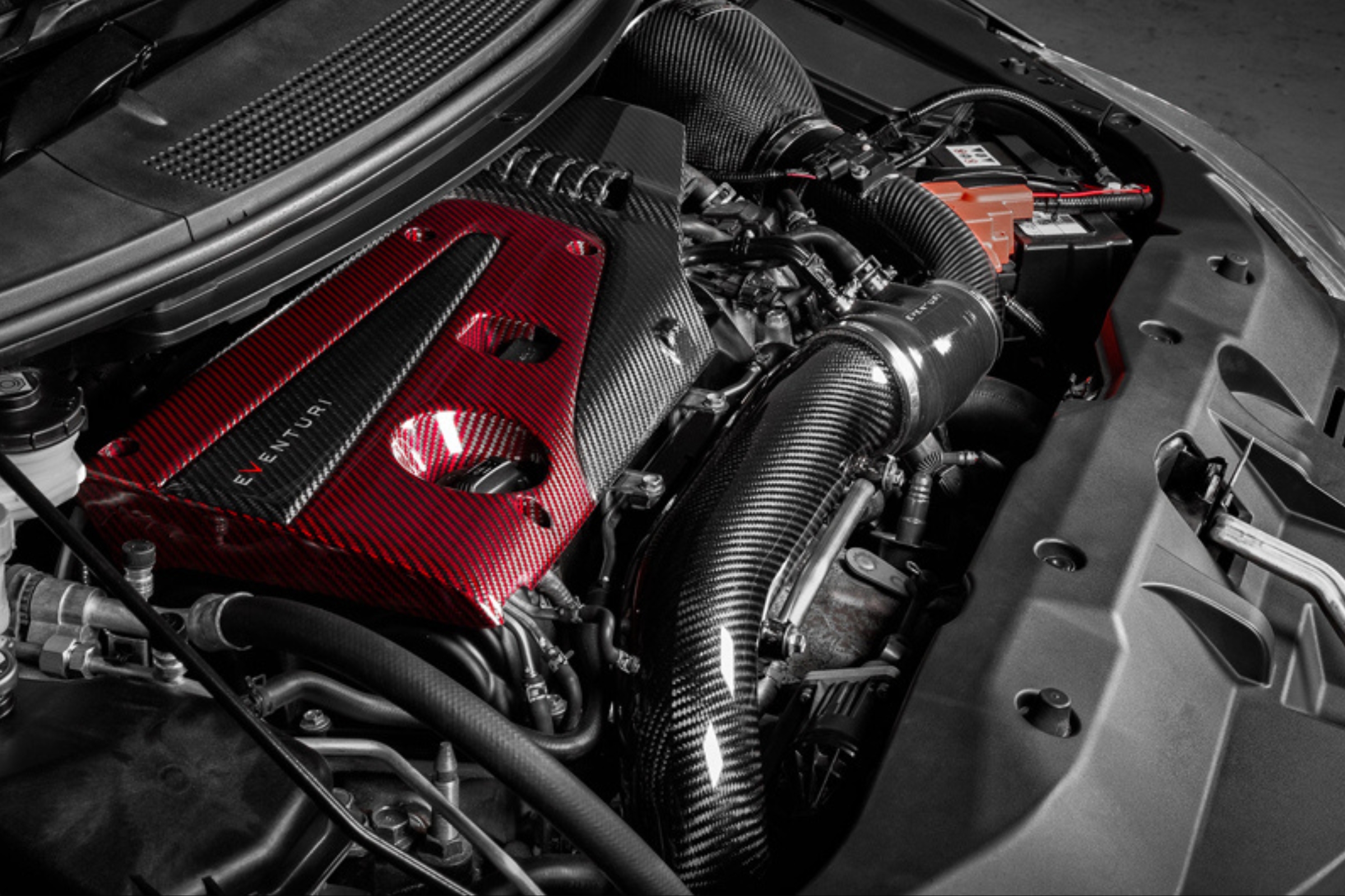 Eventuri Carbon Fiber Turbo Inlet Tube for Honda Civic Type R FK2