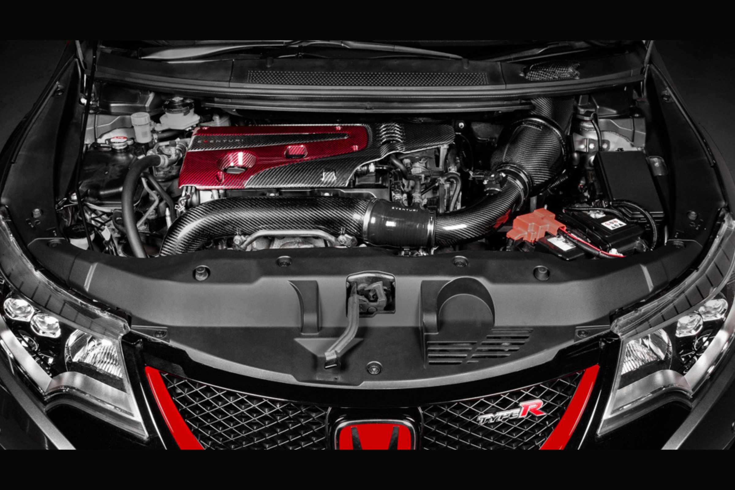 Eventuri Carbon Fiber Turbo Inlet Tube for Honda Civic Type R FK2