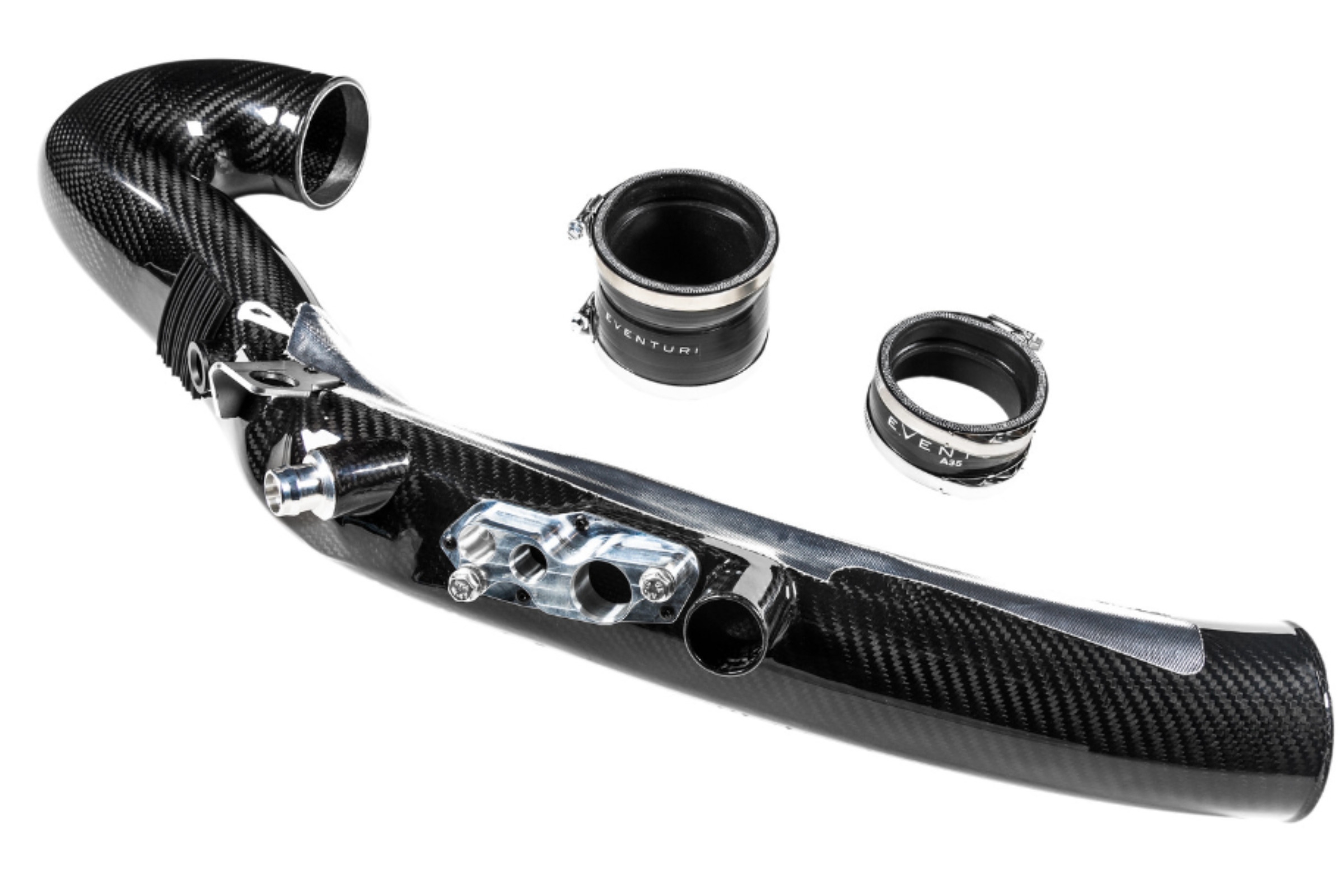 Eventuri Carbon Fiber Turbo Inlet Tube for Mercedes Benz A35 AMG W177