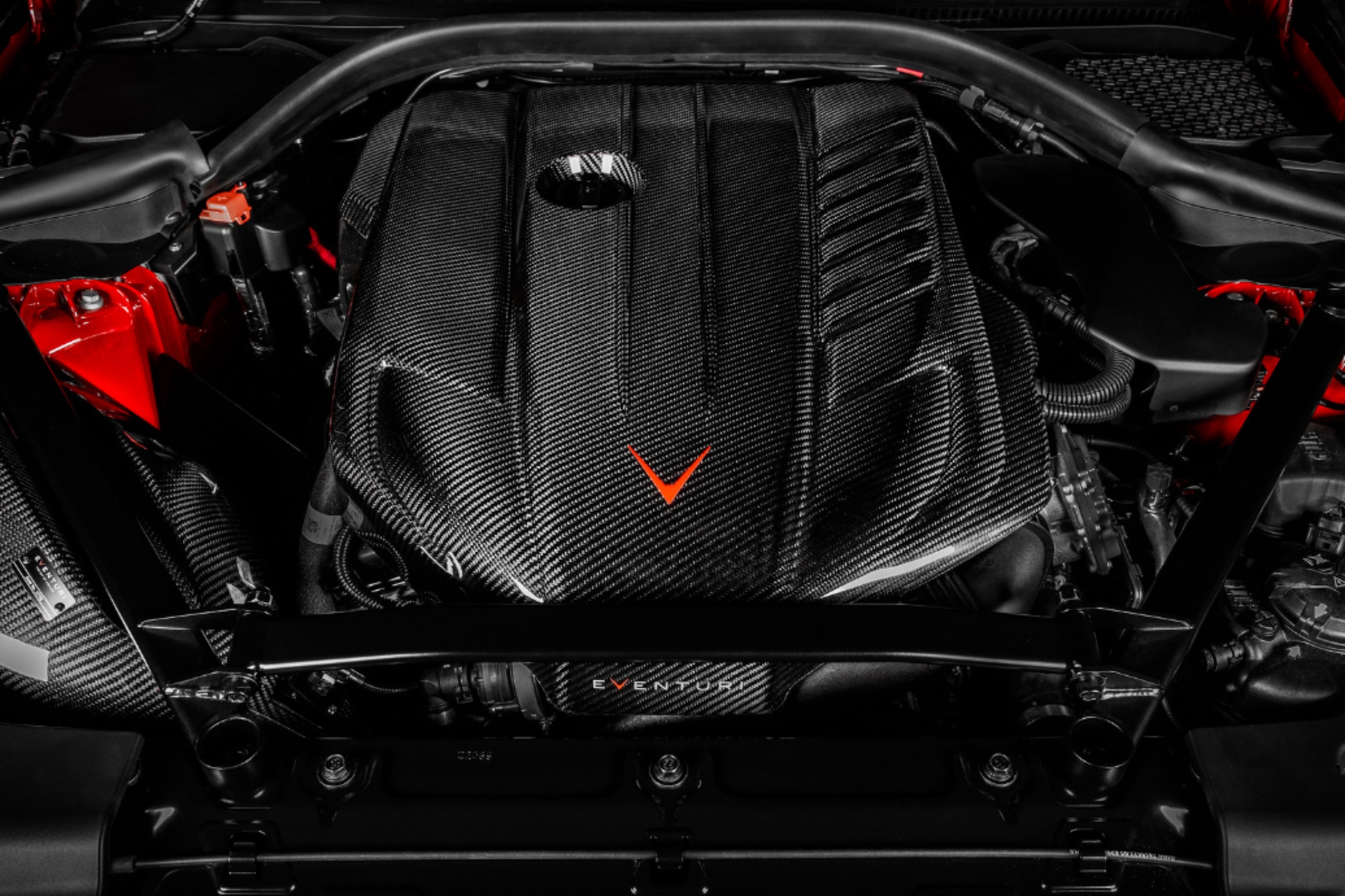 Eventuri Carbon Fiber Engine Cover for Toyota Supra GR 3.0 A90 MK5